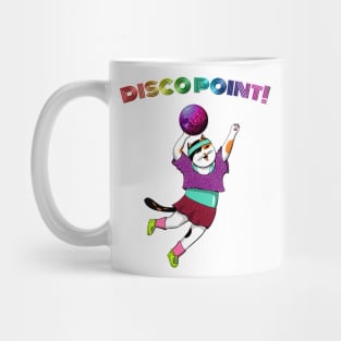 Calico Cat Perfoming Disco Slam Dunk Mug